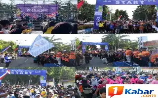 Vibrant 80th Anniversary of Deli Serdang and APKASI: 8,000 Participants Join Fun Walk