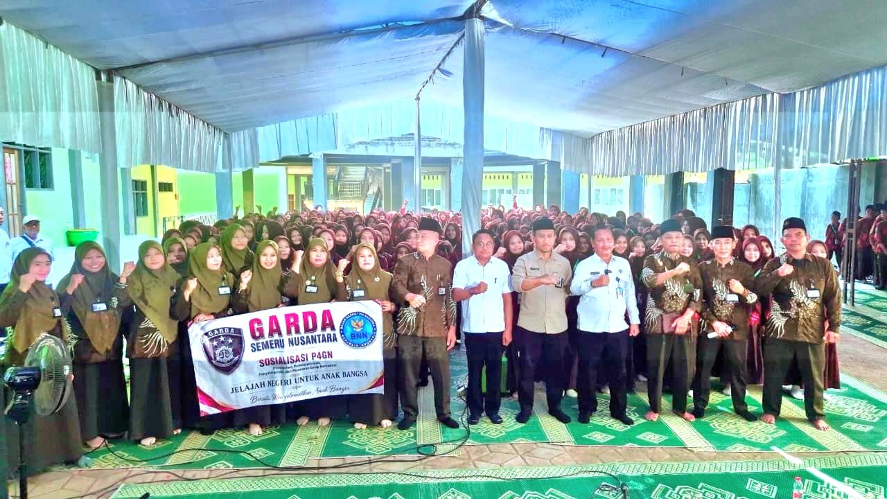 MA Bidayatul Hidayah Mojokerto Perkuat Ketahanan Pelajar Melalui Sosialisasi Antinarkoba