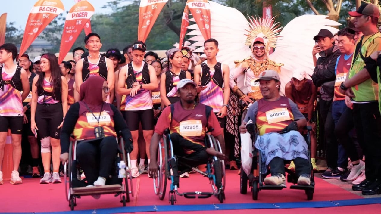 Ribuan Peserta Bhinneka Run 2026 Gelorakan Semangat Persatuan di TMII