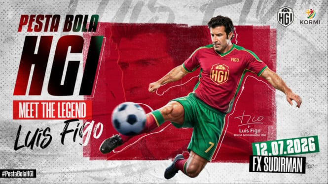 HGI Football Party 2026: Synergy of Recreational Sports and the Presence of Legend Luís Figo in Jakarta