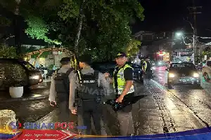 Ensuring Tourist Safety, Badung Police Intensify Night Patrols in Canggu Area