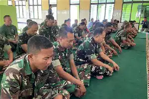 Strengthening Solidarity, Kodim 0802/Ponorogo Holds Joint Sports and Gathering