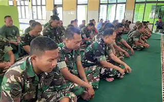 Strengthening Solidarity, Kodim 0802/Ponorogo Holds Joint Sports and Gathering