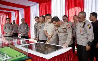 Strengthening Solidarity, Sukoharjo Police Inaugurate Volleyball Facility at Arumbhara Police Housing