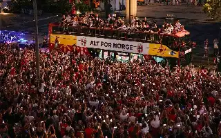 Making History at the World Cup, Norway National Team's Return Welcomed by Grand Parade of Hundreds of Thousands of Supporters
