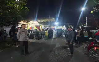 Ensuring Security for 1 Muharram Celebrations, Sendang Police Escort Traditional Arts Performances