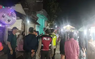 Maintaining Public Order, Karangrejo Police Secure Jaranan Art Performance in Bungur Village