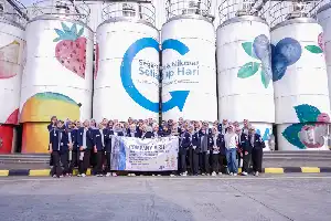 Reviewing the Food Industry, UAI Nutrition Students Learn Milk Production Technology at PT Mengniu Dairy