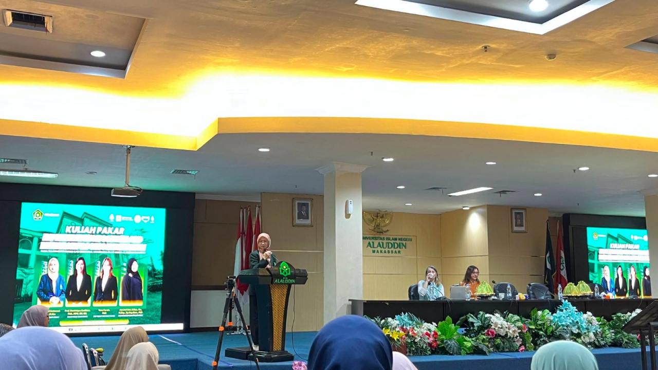 Dorong Riset Solutif, FKIK UIN Alauddin Makassar Gelar Kuliah Pakar Internasional