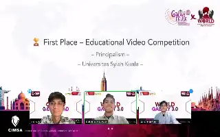 FK USK Students Achieve Global Recognition Through Refugee Health Education Video Innovation