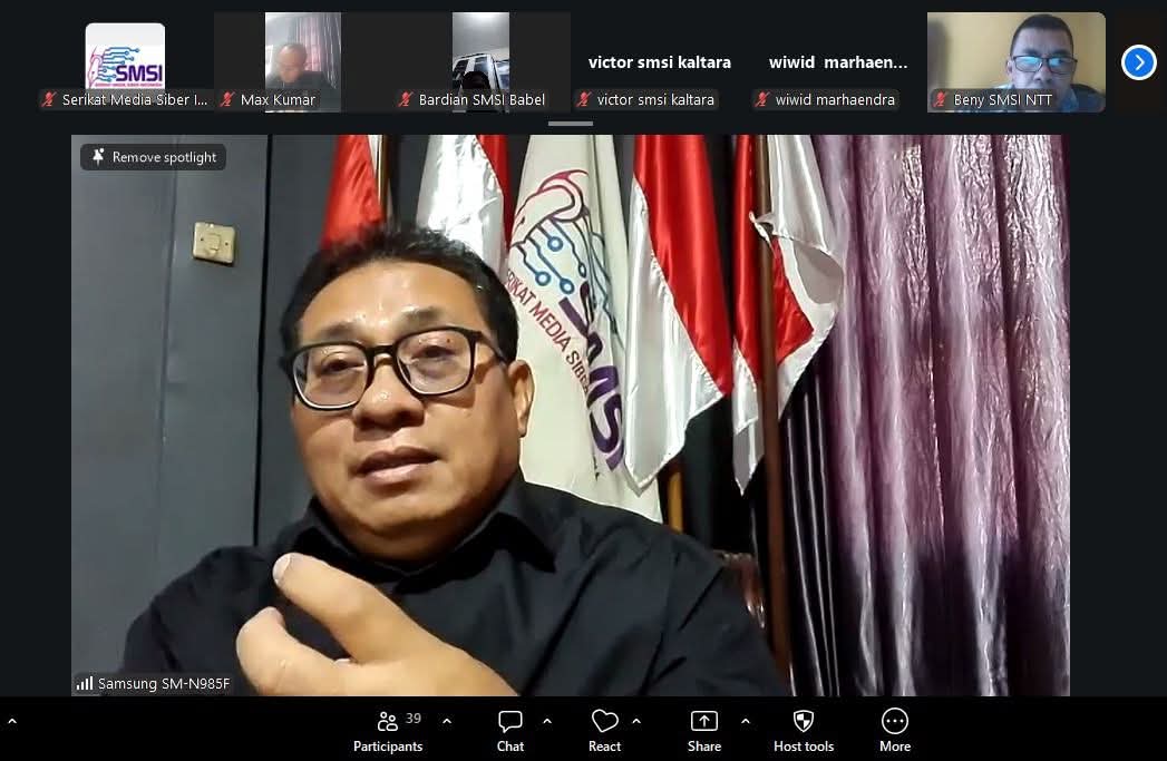 Dorong Peran Aktif Media Siber, SMSI Pusat Bekali Anggota dengan Pemetaan Politik Strategis