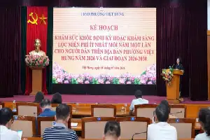 Kelurahan Viet Hung Perkuat Layanan Kesehatan Gratis bagi Seluruh Warga