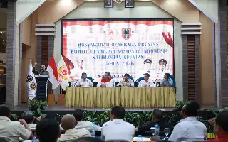 Hasnuryadi Sulaiman encabeza oficialmente el KONI de Kalimantan del Sur para el período 2026-2030