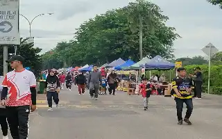 Bekasi Regency Car Free Day Activities: Combining Sports Spaces with Integrated Public Services