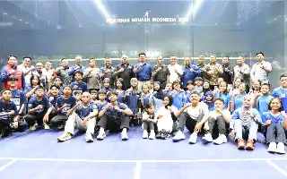 2026 National Squash Championship Officially Begins in Bekasi Regency, Attended by 162 Athletes from Across Indonesia