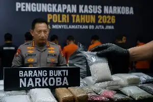 Logros Durante el Primer Semestre de 2026: La Policía de Indonesia Desmantela Red de Narcotráfico por Valor de Rp10,4 Billones