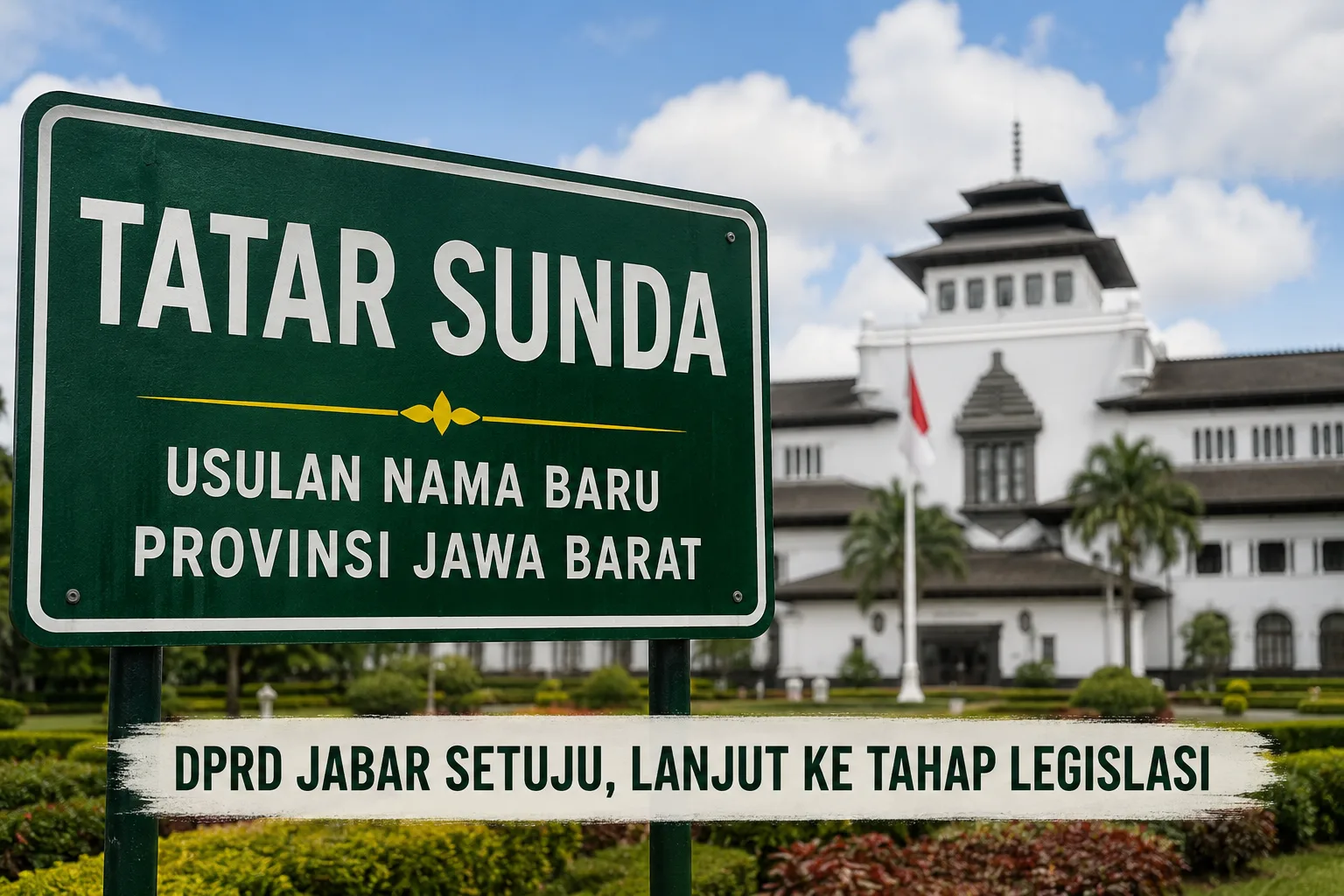 DPRD Jawa Barat Mulai Kaji Usulan Perubahan Nama Provinsi Menjadi Tatar Sunda