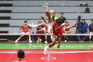 Central Java's Dominance in the Region 2 Indonesian Sepak Takraw League in Surabaya