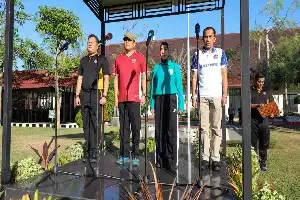 Strengthening Law Enforcement Synergy, Jombang Forkopimda Holds Joint Sports Event