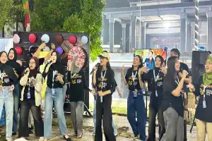 Taking Advantage of the Maroba Berbinar Event, BPS Central Bengkulu Socializes the 2026 Economic Census