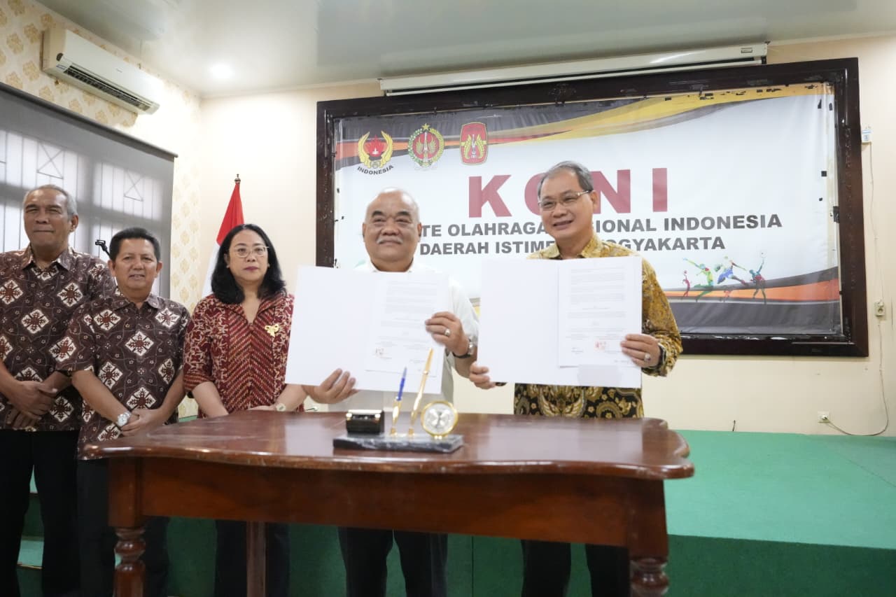 Perkuat Ekosistem Olahraga, KONI DIY Gandeng UMY dan Sejumlah Mitra Strategis