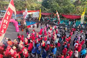 Thousands of Leyangan Residents Enthusiastically Join Yamaha Gear Ultima Carnival and Cross-Brand Service Event