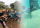 Celebrating its 25th Silver Anniversary, FBR Raises Flag at the Summit of Mount Salak and Underwater in Thousand Islands