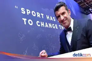 Legenda Sepak Bola Luis Figo Sambangi Jakarta untuk Meriahkan Pesta Bola HGI 2026