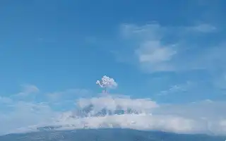 Mount Semeru Erupts Multiple Times This Morning, Ash Column Reaches 1,300 Meters