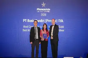 Bank Mandiri recibe reconocimiento internacional en los FinanceAsia Awards 2026