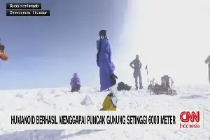Sejarah Baru Robotika: Humanoid Pemba Berhasil Taklukkan Puncak Gunung 6.000 Meter