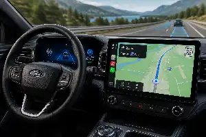Співпраця Ford та Apple: інтеграція Apple Maps у платформу UEV для підтримки системи автопілота BlueCruise