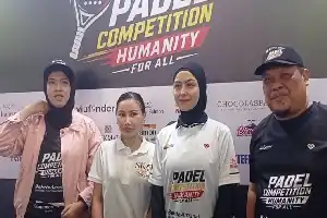 Partnering with Celebrities, Padel Competition 'Humanity for All' Raises Humanitarian Funds in Jakarta