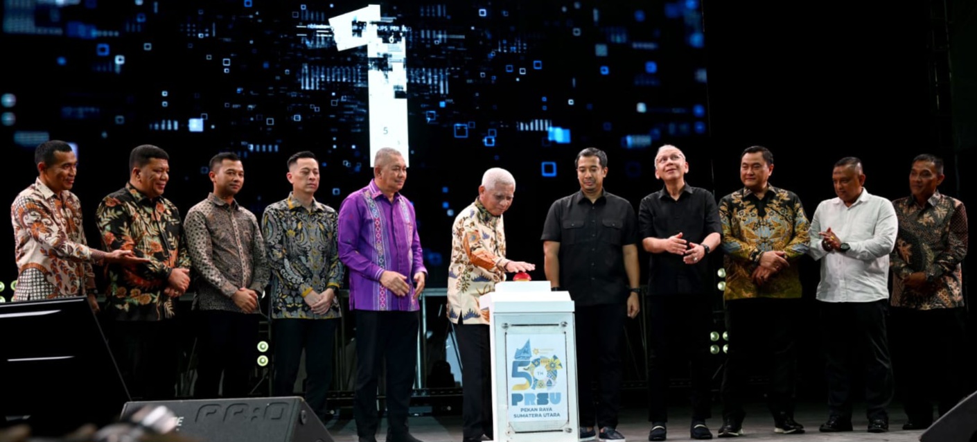 Pekan Raya Sumatera Utara ke-50 Resmi Dibuka, Fokus pada Penguatan Investasi dan Ekonomi Daerah