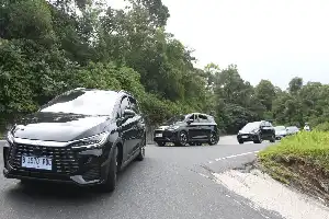 Prueba de resistencia de la tecnología Dual Mode de BYD en la ruta extrema Medan-Berastagi