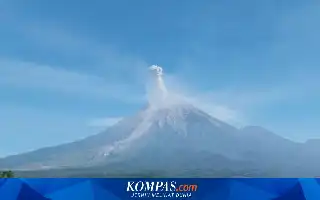 Volcanic Activity Rises, Mount Semeru Erupts Four Times in a Day