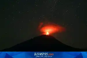 Mount Ile Lewotolok Eruption Triggers Loud Booms, Lembata Residents Feel Strong Tremors