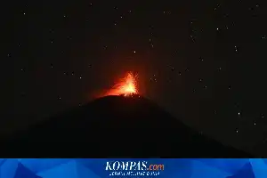 Aktivitas Vulkanik Meningkat, Gunung Ile Lewotolok Erupsi 107 Kali