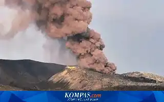 Volcanic Activity Increases, Mount Anak Krakatau Records 18 Eruptions in Ten Days