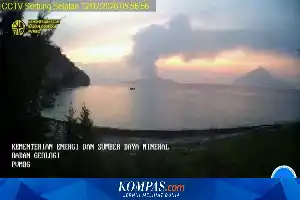 Anak Krakatau Volcanic Activity Continues, Alert Status Remains in Effect