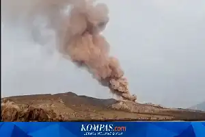 Volcanic Activity Rises, Lebak Disaster Agency Bars Fishermen from Approaching Mount Anak Krakatau