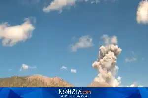 Aumenta la actividad volcánica del monte Lewotobi Laki-Laki, expulsando cenizas de hasta 1,5 kilómetros de altura