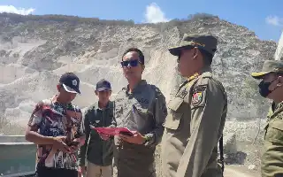 Inspección sorpresa en Gunung Sadeng: El gobierno de Jember revela que decenas de empresas mineras ilegales adeudan 1.600 millones de rupias en impuestos