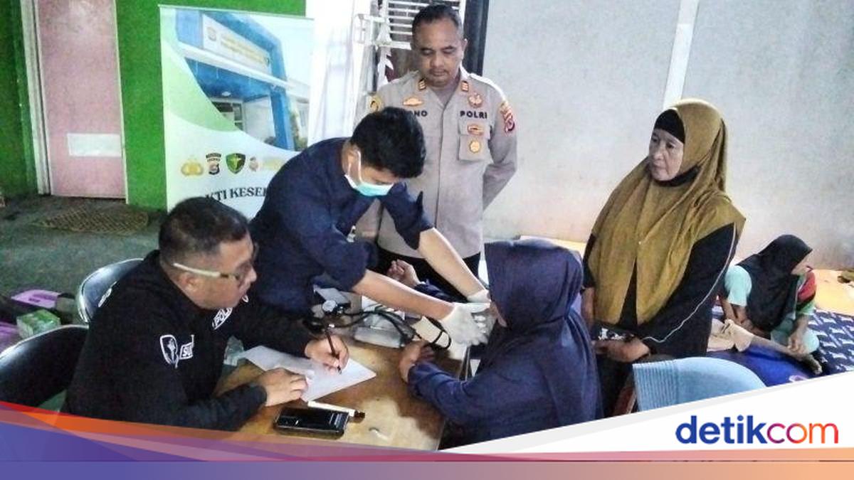 Polresta Tangerang Sediakan Layanan Kesehatan bagi Warga Terdampak Kebakaran TPA Jatiwaringin