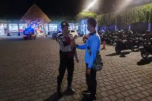 Maintaining Conducive Tourism Areas, Kuta Sector Police Intensify Night Patrols to Anticipate Crime