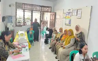 Monitoring Child Growth and Development, 15 Toddlers Undergo Health Screening at Grogol Posyandu