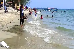 Forprov II KORMI Gorontalo на пляжі Боліхутуо стає імпульсом для відродження спортивного туризму