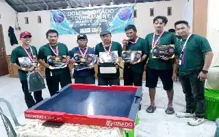 El dominó ya es oficialmente un deporte de competición en Jepara