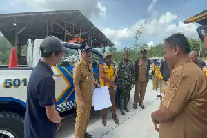 Impulsando la seguridad alimentaria, el Gobierno Municipal de Balikpapan acelera el desarrollo del riego agrícola en Gunung Binjai