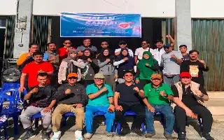 Synergy of Bengkulu HMI and KAHMI: Organize Social Action and Healthy Walk for Residents